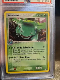 2005 POKEMON POP SERIES 2 #6/17 VENUSAUR HOLO - Image 4