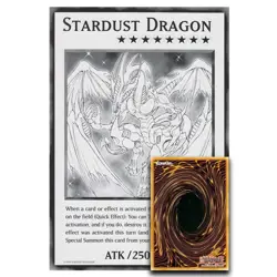 Yugioh Jumbo Oversized card Stardust Dragon - sealed - deutsch - Image 1