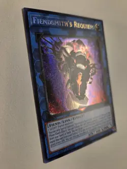 Fiendsmith's Requiem MP25-EN089 Prismatic Secret Rare Yugioh 2025 Mega-Pack Mint - Image 2