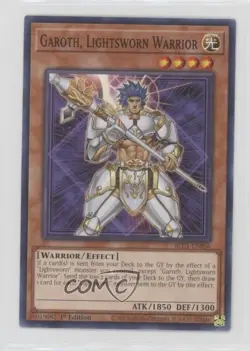 Garoth Lightsworn Warrior 1st Ed. YuGiOh Battles of Legend: Chapter 1 - Image 1