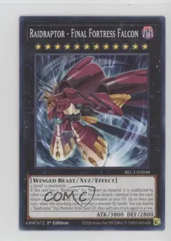 Raidraptor - Final Fortress Falcon 1st Ed. YuGiOh Battles of Legend: Chapter 1 - Image 1
