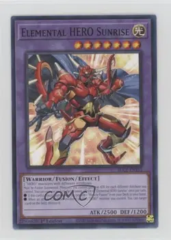 Elemental HERO Sunrise 1st Ed. YuGiOh Battles of Legend: Chapter 1 #BLC1-EN155 - Image 1