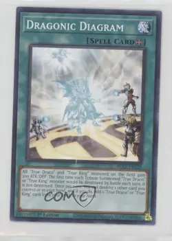Dragonic Diagram 1st Ed. YuGiOh Battles of Legend: Chapter 1 #BLC1-EN125 - Image 1