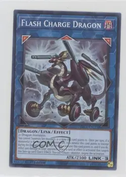 Flash Charge Dragon 1st Ed. YuGiOh Battles of Legend: Chapter 1 #BLC1-EN114 - Image 1