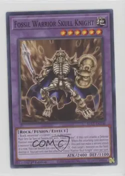 Fossil Warrior Skull Knight 1st Ed. YuGiOh Battles of Legend: Chapter 1 - Image 1