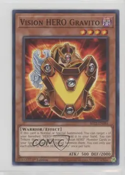 Vision HERO Gravito 1st Ed. YuGiOh Battles of Legend: Chapter 1 #BLC1-EN084 - Image 1