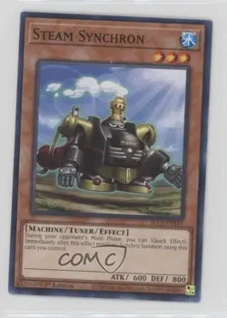 Steam Synchron 1st Ed. YuGiOh Battles of Legend: Chapter 1 #BLC1-EN145 - Image 1