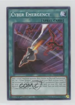 Cyber Emergency 1st Ed. YuGiOh Battles of Legend: Chapter 1 #BLC1-EN105 - Image 1
