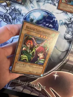 (61) Yugioh: Harpie Lady Sisters MRD-009 - Super Rare - Unlimited Slight Fade MP - Image 4