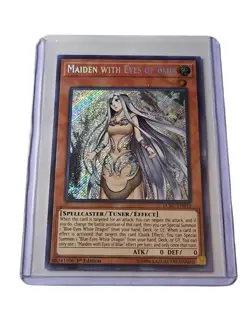 🔥YuGiOh! TCG - Maiden with Eyes of Blue - Secret Rare - Unlimited - LCKC-EN012 - Image 1