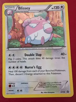 Blissey XY56 Holo Promo Pokemon Card Excellent - Near Mint Condition - Image 1