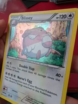 Blissey XY56 Holo Promo Pokemon Card Excellent - Near Mint Condition - Image 4