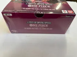 One Piece OP11 A Fist of Divine Speed Box Display Sealed New Card English Bandai - Image 2