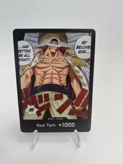 Don!! Card Edward Newgate Foil Two Legends One Piece Mint NM - Image 1