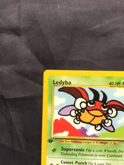 Pokemon Cards: Neo Genesis 1st Edition Common: Ledyba 63/111 - Image 2