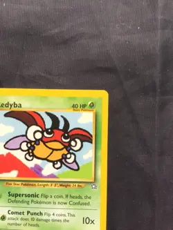 Pokemon Cards: Neo Genesis 1st Edition Common: Ledyba 63/111 - Image 3