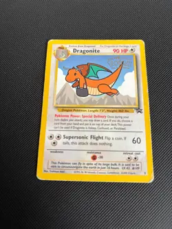 Pokemon Card Black Star Promo Dragonite 5 WB Movie Promo WOTC - Image 3
