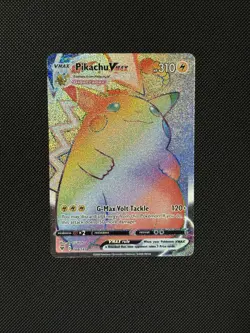 Pikachu VMAX 188/185 Vivid Voltage 2020 Secret Rainbow Rare Pokemon Card TCG - Image 1