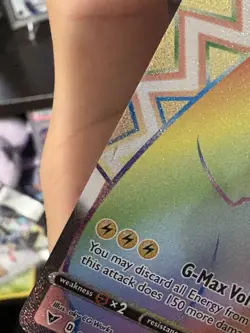 Pikachu VMAX 188/185 Vivid Voltage 2020 Secret Rainbow Rare Pokemon Card TCG - Image 3
