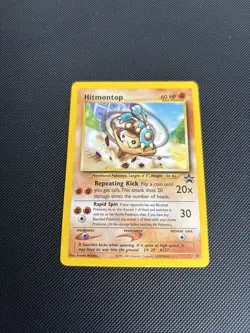 Pokemon Card Black Star Promo Hitmontop 37 WOTC - Image 2