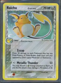 Pokemon Cards - Raichu 15/110 - Ex Holon Phantoms - eBay Live Sun 12th 6:30pm - Image 1