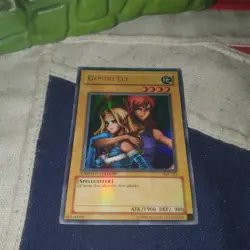 Vintage Yu-Gi-Oh! YuGiOh CCG Cards Limited Edition GEMINI ELF Hologram Foil 1996 - Image 1
