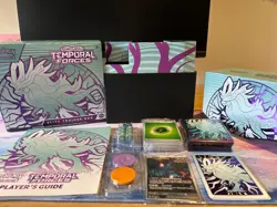 Pokemon Empty Temporal Forces ETB + Accessories, Sealed Promo Card (NO PACKS) - Image 1