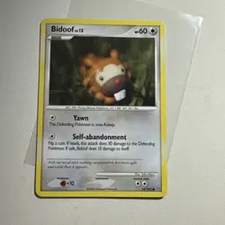 BIDOOF - 54/100 - Stormfront - Pokemon Card - LP NON HOLO - Image 1
