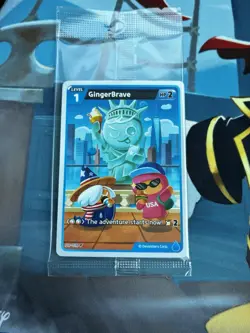 Gingerbrave - Cookie Run Braverse TCG - 2025 Gen Con Exclusive Promo Card - Image 2