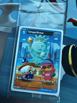 Gingerbrave - Cookie Run Braverse TCG - 2025 Gen Con Exclusive Promo Card - Image 4