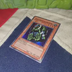 Vintage Yu-Gi-Oh! YuGiOh CCG Cards STONE STATUE OF THE AZTECS Hologram Foil 1996 - Image 2