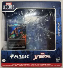 Marvel Legends SPECTACULAR SPIDER-MAN Magic: The Gathering Card MTG -CARD ONLY- - Image 1