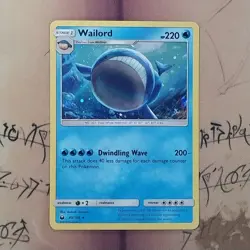 Wailord 040/168 Blister Exclusive Cosmos Holo NM Pokemon Card English - Image 1
