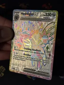 Pokemon Cards Hydreigon ex 223/191 Illustration Rare Surging Sparks - (NM) - Image 3