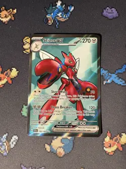 Pokemon Cards Scizor ex 195/162 Secret Rare Temporal Forces - (NM) - Image 1