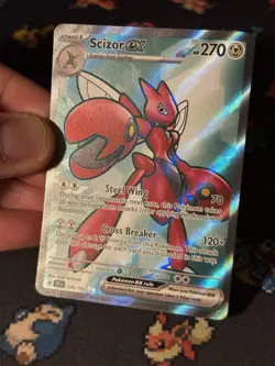 Pokemon Cards Scizor ex 195/162 Secret Rare Temporal Forces - (NM) - Image 2