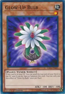 Yu-Gi-Oh Card - SDCL-EN021 - GLOW-UP BULB (common) - NM - Image 1