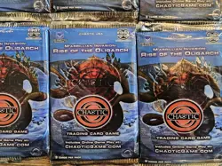 10X RISE OF THE OLIGARCH 1st Ed. Factory Sealed Chaotic Card Game Booster Packs - Image 2