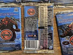 10X RISE OF THE OLIGARCH 1st Ed. Factory Sealed Chaotic Card Game Booster Packs - Image 4