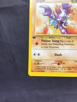 Pokemon Cards: Neo Genesis 1st Edition Common: Gligar 59/111 - Image 5