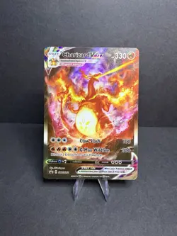 Pokemon TCG Charizard VMAX Black Star Promo SWSH261 Card 2022 - Image 1