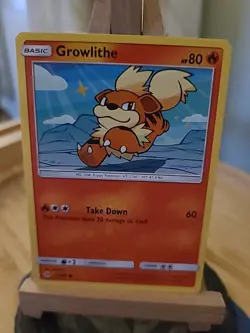 Pokemon Trading Card Game Growlithe Sun And Moon Base Set Card Number 21/149 - Image 5