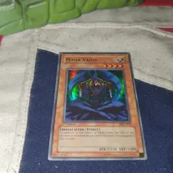 Vintage Yu-Gi-Oh! YuGiOh CCG Cards 1st Edition MAHA VAILO Hologram Foil 1996 - Image 1