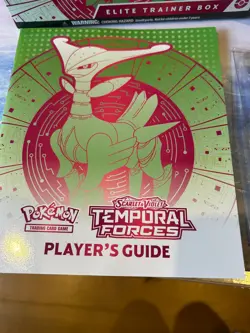 Pokemon Empty Temporal Forces ETB inc Accessories + Sealed Promo Card (NO PACKS) - Image 2
