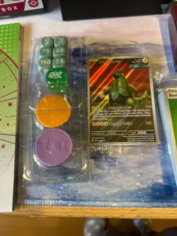 Pokemon Empty Temporal Forces ETB inc Accessories + Sealed Promo Card (NO PACKS) - Image 3