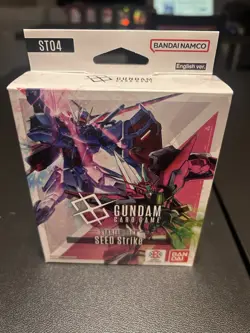 Seed Strike Starter Deck (ST04) [OPENED No Bonus Pack] - Gundam Card Game (ENG) - Image 1