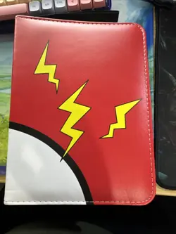 Binder for Pokemon Cards with Sleeves, 4-Pocket Trading Card Binder, 400 Pockets - Image 1
