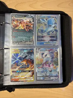 Pokemon TCG Trading Cards Collection Lot W/Binder - Image 3