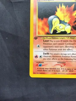 Pokemon Cards: Neo Genesis 1st Edition Common: Cyndaquil 56/111 - Image 5