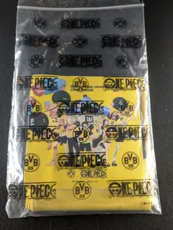 2025 BVB X One Piece Monkey D Luffy Goodie Bag including Scarf, Sticker and Card - Image 5